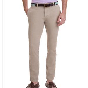 Men's Vineyard Vines Slim Fit Breaker Pants (30x32) Khaki